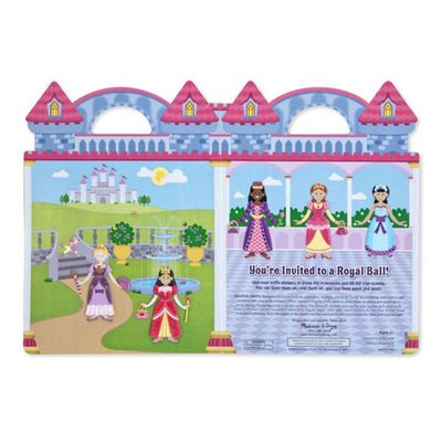 Melissa & Doug Prenses Kabartmalı Tak Çıkar Çıkartma Seti