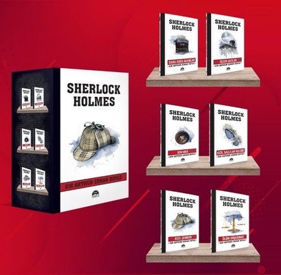 Sherlock Holmes - Şapka 6 Kitap Takım