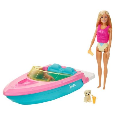 Barbie Bebek ve Teknesi Oyun Seti