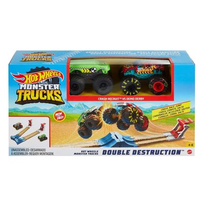Hot Wheels Monster Trucks Çifte Çarpışma Oyun Seti