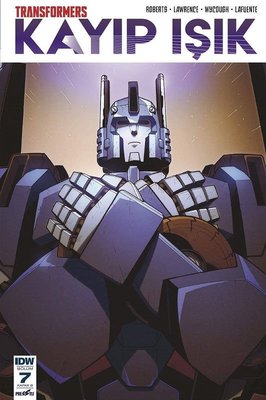 Transformers Kayıp Işık Bölüm 8 Kapak - A
