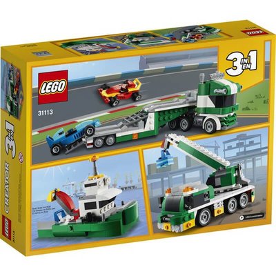 Lego Creator 31113 Yarış Araba Taşıyıcısı Yapım Seti