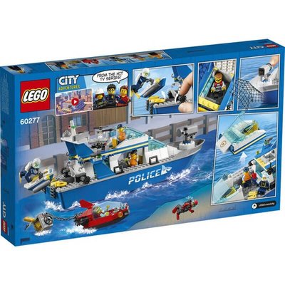 Lego City 60277 Polis Devriye Aracı Yapım Seti