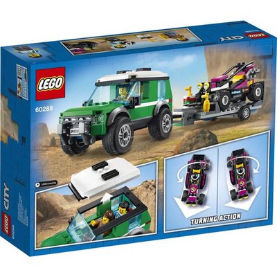 Lego City 60288 Yarış Arabası Taşıma Aracı Yapım Seti