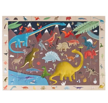 Kidmosfer Dinozorlar 35 Parça Puzzle