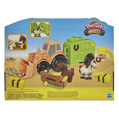 Play-Doh Çalışkan Traktör ve Römork Seti