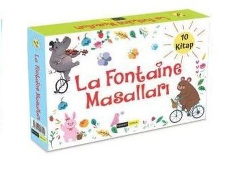 La Fontaine Masalları Seti - 10 Kitap Takım