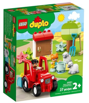 Lego Duplo 10950 Farm Tractor & Animal Care Yapım Seti