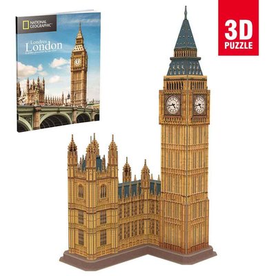 Cubic Fun National Geographic Big Ben 3D Puzzle