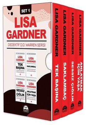 Lisa Gardner-Dedektif D.D. Warren Serisi Seti 1 - 4 Kitap Takım