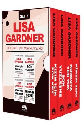 Lisa Gardner-Dedektif D.D. Warren Serisi Seti 2 - 4 Kitap Takım