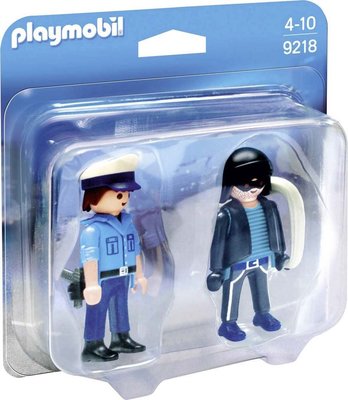 Playmobil 9218 Policeman and Burglar Set