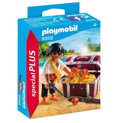 Playmobil 9358 Pirate with Treasure Oyun Seti