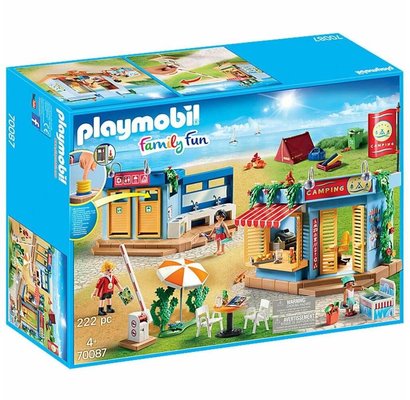 Playmobil 70087 Large Campground Oyun Seti