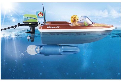 Playmobil 70091 Speedboat Tube Rider Oyun Seti