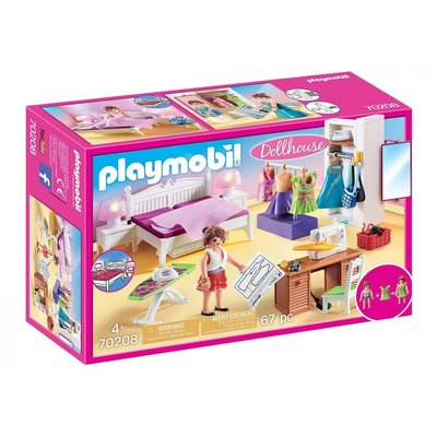 Playmobil 70208 Bedroom Sewing Corne Set