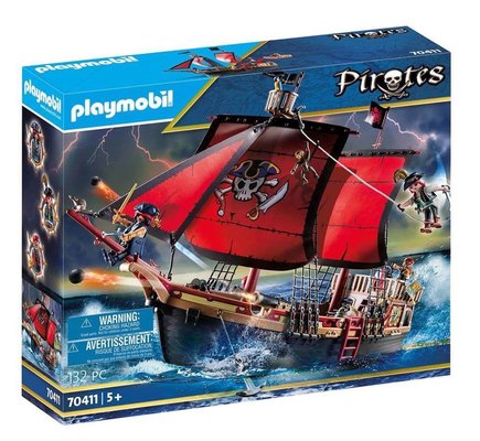 Playmobil 70411 Skull Pirate Ship Oyun Seti