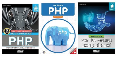 PHP Eğitim Seti - 3 Kitap Takım
