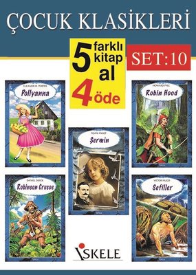 Çocuk Klasikleri Set 10 - 5 Kitap Takım