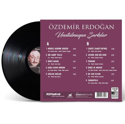 Özdemir Erdoğan Unutulmayan Şarkılar Plak