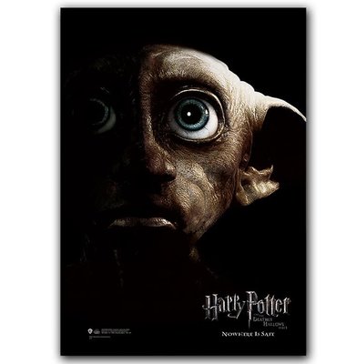 Wizarding World   Harry Potter Poster   Deathly Hallows P.1 Dobby B.