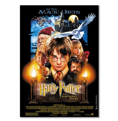 Harry Potter Wizarding World Sorcerers Stone Afiş 