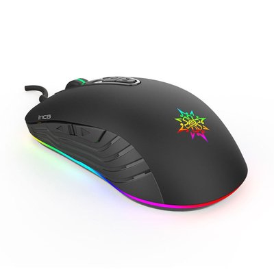 Inca IMG 348 Phaldor RGB Siyah Mouse