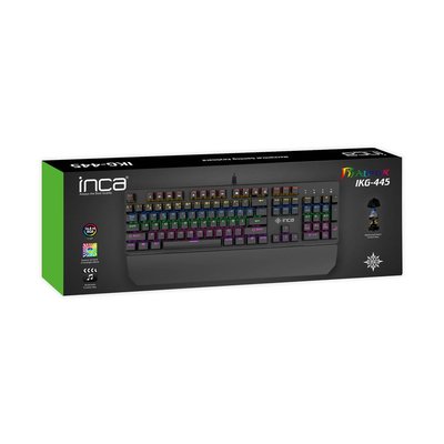 Inca Phaldor RGB Siyah Klavye