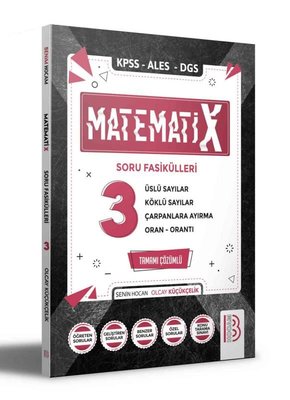 2021 KPSS ALES DGS MatematiX 3 - Soru Fasikülleri 2021 KPSS ALES DGS MatematiX 3 - Soru Fasikülleri