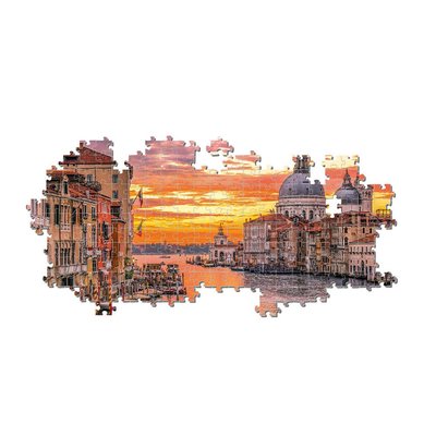 Clementoni The Gand Canal Venice 1000 Parça Panorama Puzzle 39426