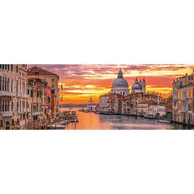 Clementoni The Gand Canal Venice 1000 Parça Panorama Puzzle 39426