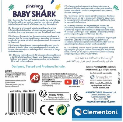 Clementoni 17427 Baby Shark Clementonimmy Small Bucket