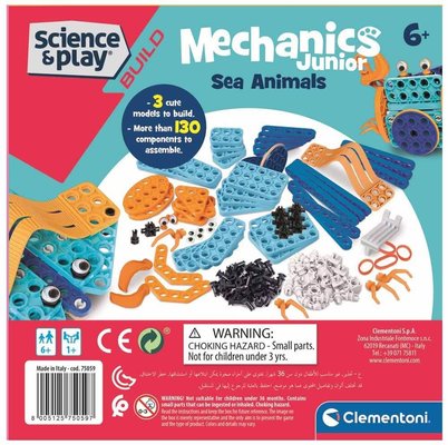 Clementoni 75059 Deniz Hayvanları Mekanik Laboratuarı