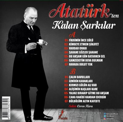 Atatürk'ten Kalan Şarkılar Plak