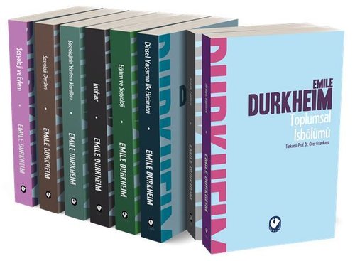 Emile Durkheim Seti - 8 Kitap Takım