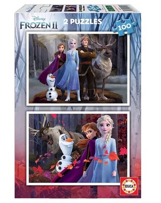 Educa Frozen 2 Fsc 2x 100 Parça Puzzle