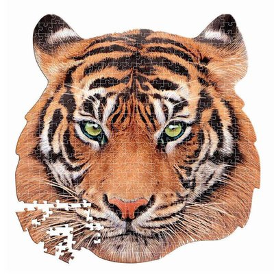 Educa Tiger Animal Face Shaped 375 Parça Puzzle