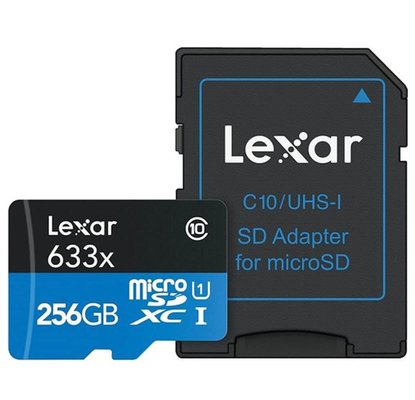 Lexar High Performance 256 GB 633x microSDXC