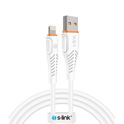 S-Link Fast Şarj Beyaz Lightning Kablo 