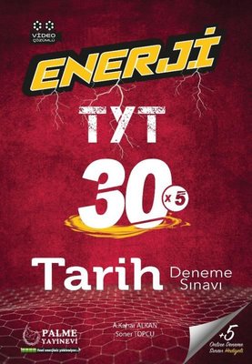 Enerji TYT Tarih 30 Deneme Sınavı