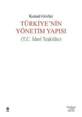 Türkiyenin Yönetim Yapısı T.C İdari Teşkilatı