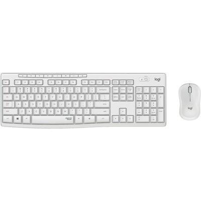 Logitech MK295 Silent Beyaz Kablosuz Klavye Mouse Seti 
