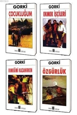 Maksim Gorki Klasikleri Seti - 4 Kitap Takım Set 2