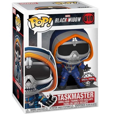 Funko Pop Marvel: Black Widow Taskmaster with Shield Film Figürü 