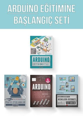 Arduino Eğitimine Başlangıç Seti - 4 Kitap Takım