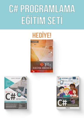 C# Programlama Eğitim Seti - 3 Kitap Takım