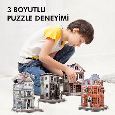 CubicFun 3D Puzzle Harry Potter DiagonYolu