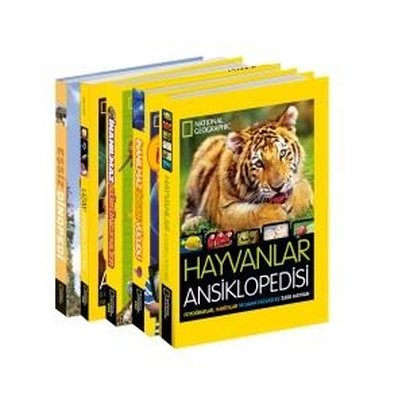 National Geographic Kids Dev Ansiklopedi Seti - 5 Kitap Takım