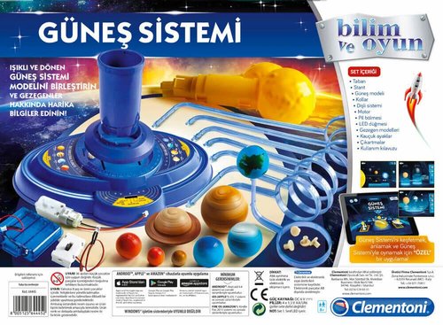 Clementoni 64445 Güneş Sistemi Deney Seti
