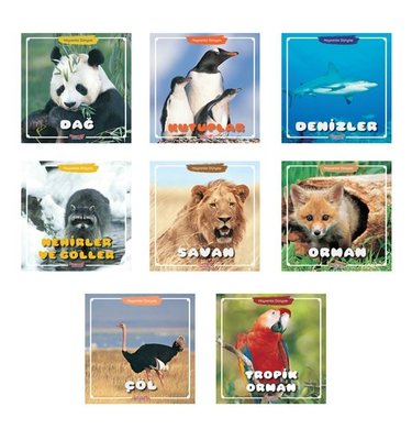 Hayvanlar Dünyası Serisi Seti - 8 Kitap Takım